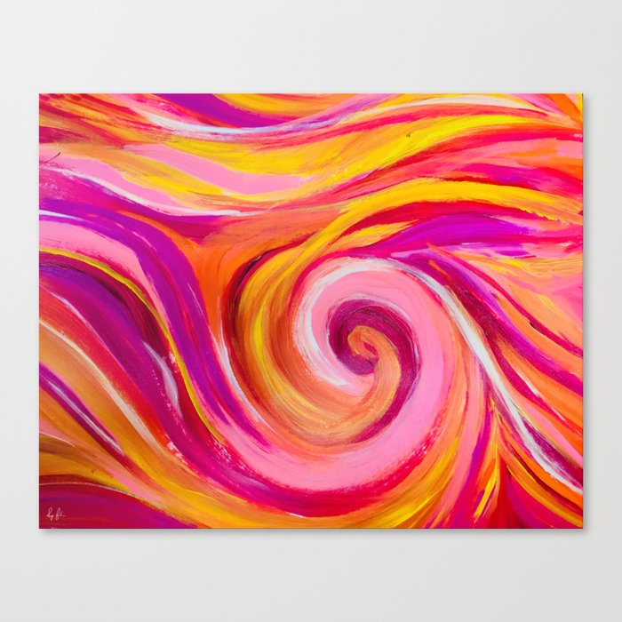 Swirl Canvas Print
