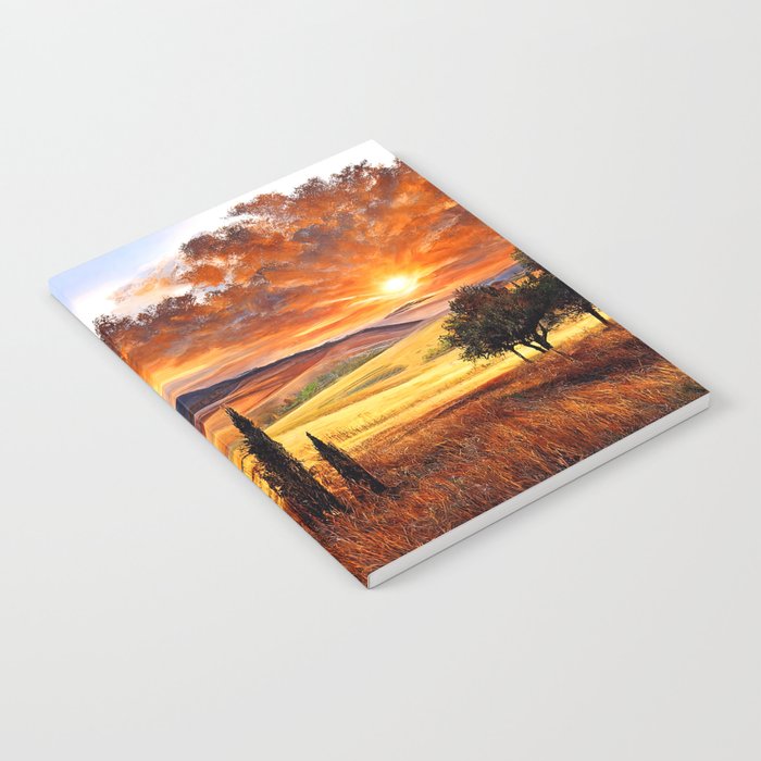 Landscapes of Tuscany Notebook