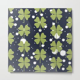 Clover Metal Print | Endlesstime, Grass, Floral, Funny, Drawing, Abstract, Clovers, Background, Design, Backdrop 