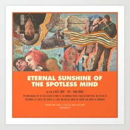 Eternal Sunshine Of the Spotless Mind - Michel Gondry Art Print