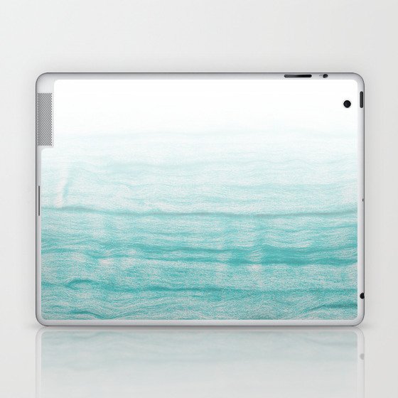 Turquoise sea Laptop & iPad Skin