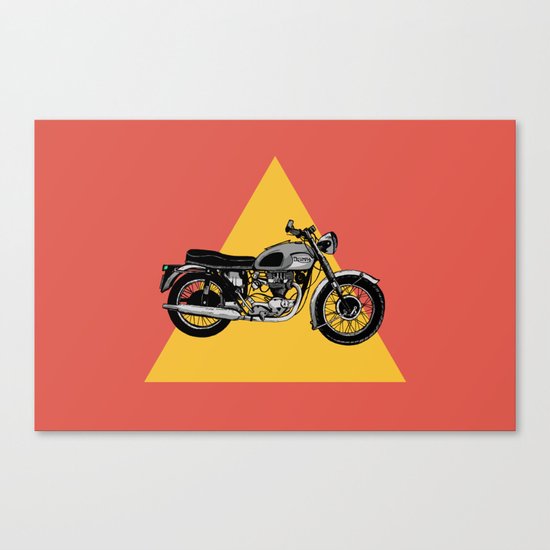 Let's Ride Canvas Print