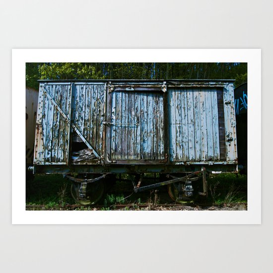 Box Car Art Print