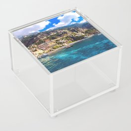 Coast line of Positano, Italy Acrylic Box