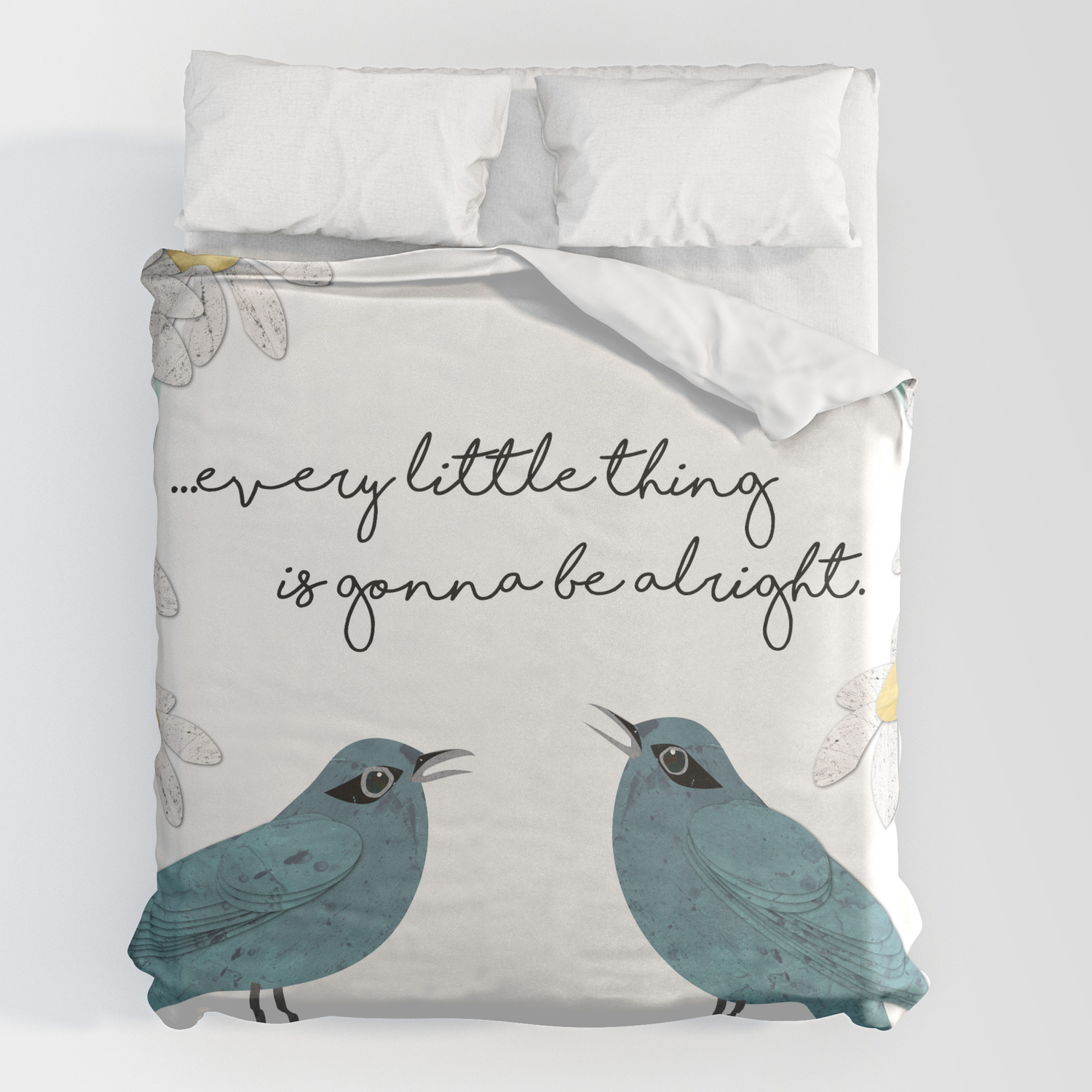 Three Little Birds Part 2 Duvet Cover By Kendra Shedenhelm Society6
