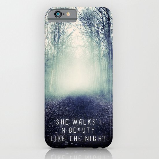 She Walks In Beauty iPhone & iPod Case