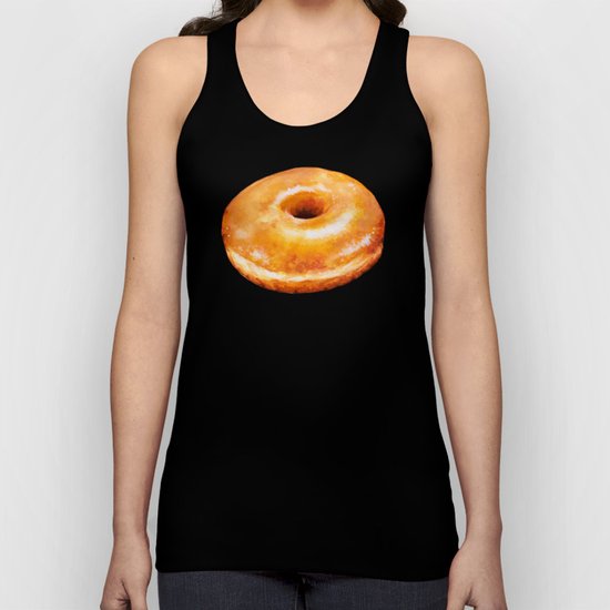 Donut Pattern - Glazed Unisex Tank Top