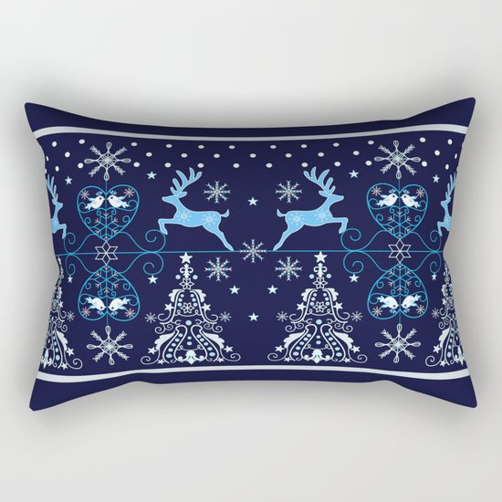 Decorative holidays pattern design Rectangular Pillow