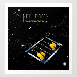 Supertramp - Crime of the Century but with Emmet Art Print