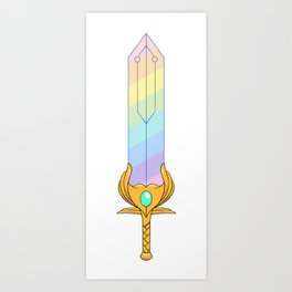 She-Ra Sword of Protection Art Print