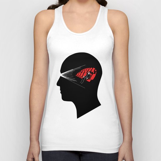 One Man Movie Theatre Unisex Tank Top