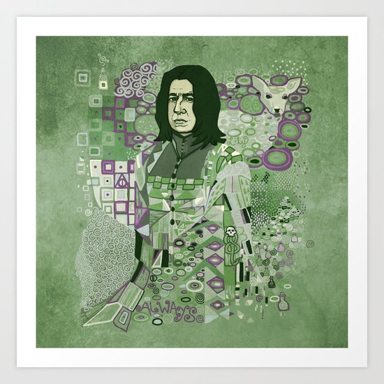 Portrait of a Potions Master Art Print