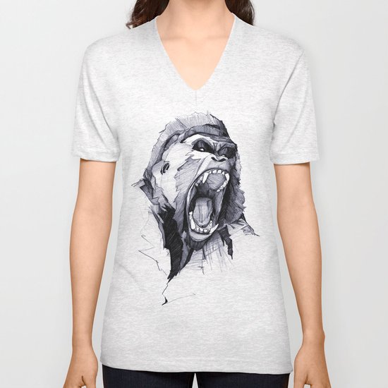 Wild Rage Unisex V-Neck