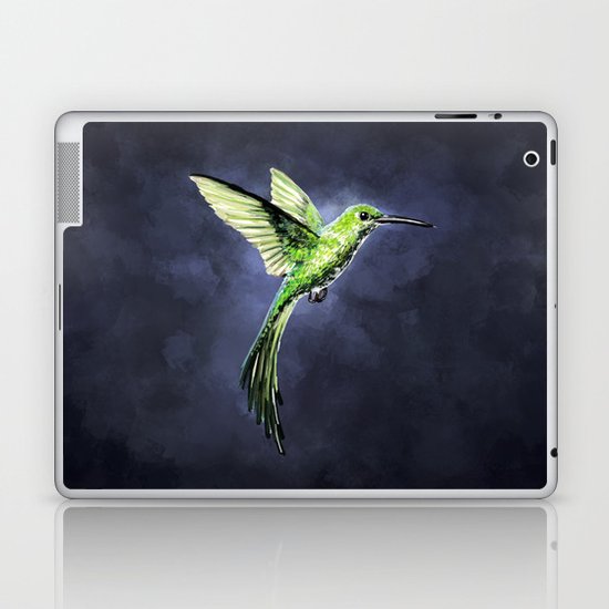 Green Hummingbird Laptop & iPad Skin