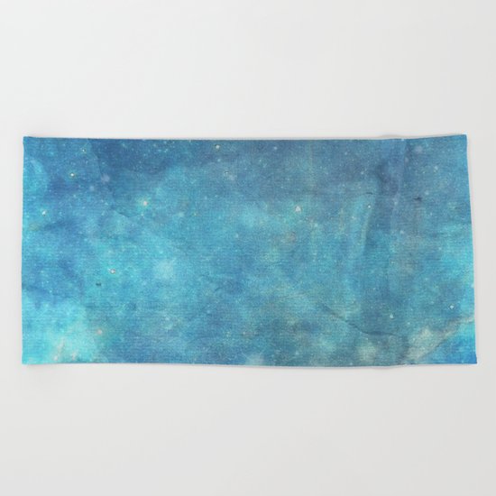 Spellcast Sky Turquoise Beach Towel