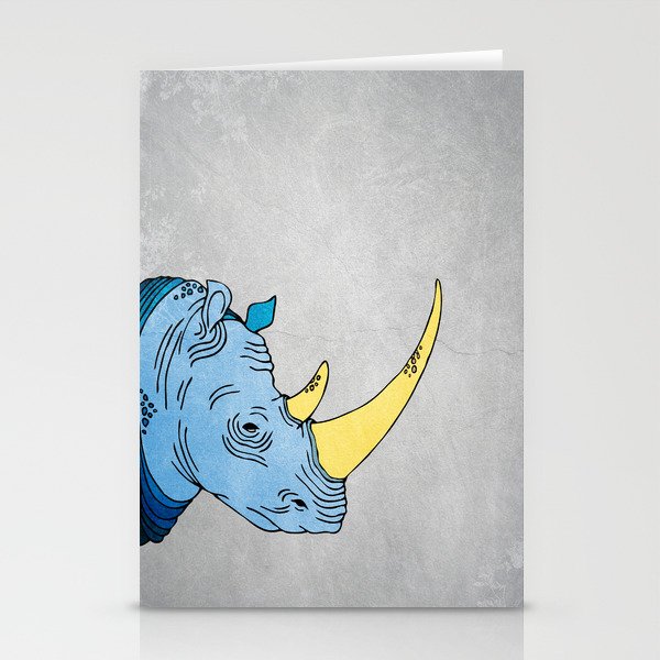 Double Trouble - Rhino Stationery Cards
