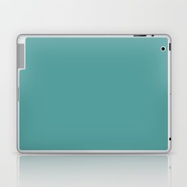 TURQUOISE SOLID COLOR Laptop Skin