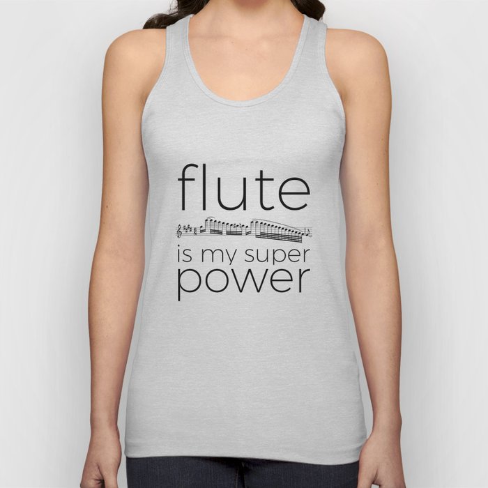 Flute is my super power Unisex Tank Top Flute is my super power Unisex Tank Top