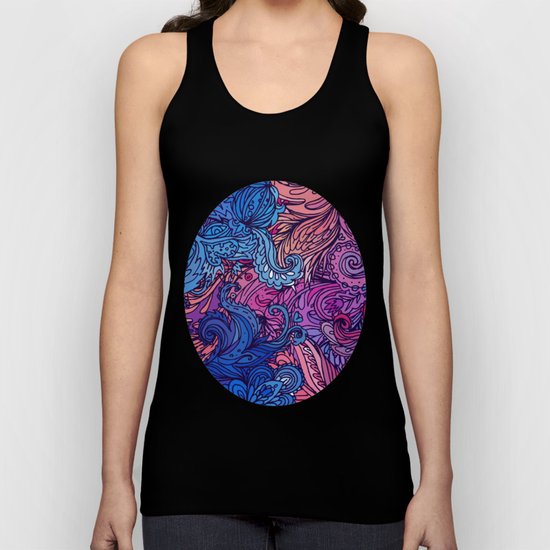 Indian Pattern 01 Unisex Tank Top