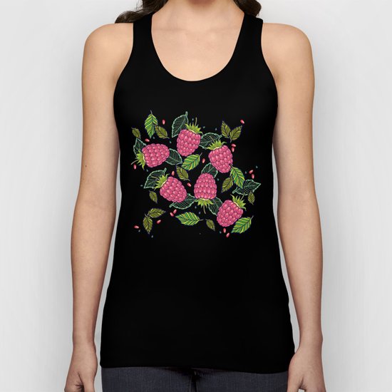 Juicy raspberries Unisex Tank Top