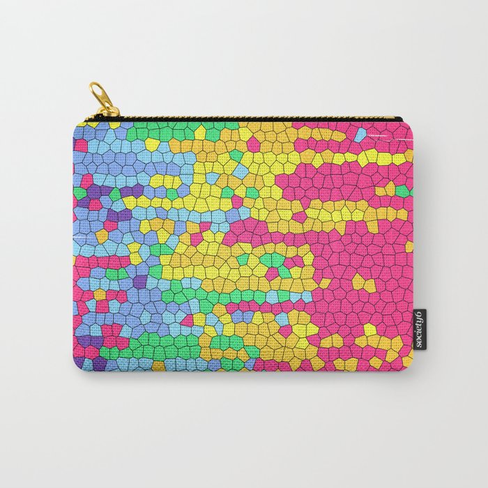 Colorful mosaic pattern Carry-All Pouch