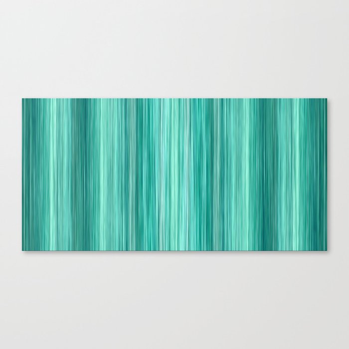 Ambient 5 in Teal Canvas Print
