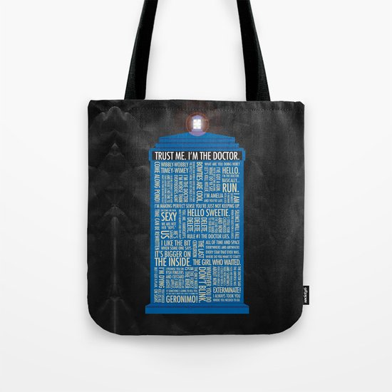 Doctor Who Tote Bag