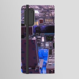 Airplane cockpit Android Wallet Case