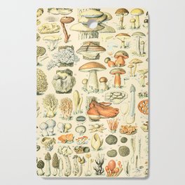 Mushrooms Painting, Trippy Art, Boho Decor, Psychedelic Art, Cottagecore Decor - Mushroom Drawing Cutting Board