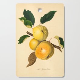 The Yellow Elliot Apple (1811) Cutting Board