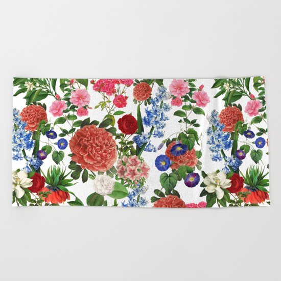 Botanical Garden Beach Towel