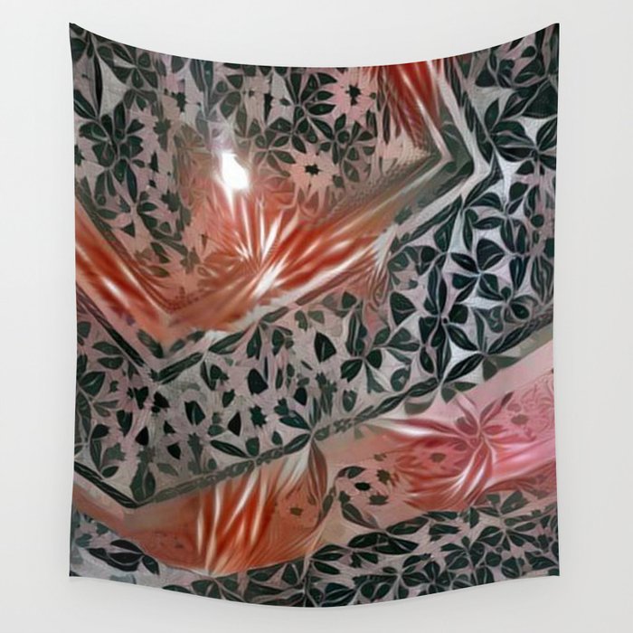 Oriental Ceiling Designed Up Wall Tapestry By Dkrueger