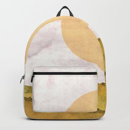 Abstract landscape Backpack
