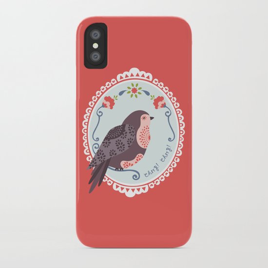 Signorina Pettirosso iPhone Case