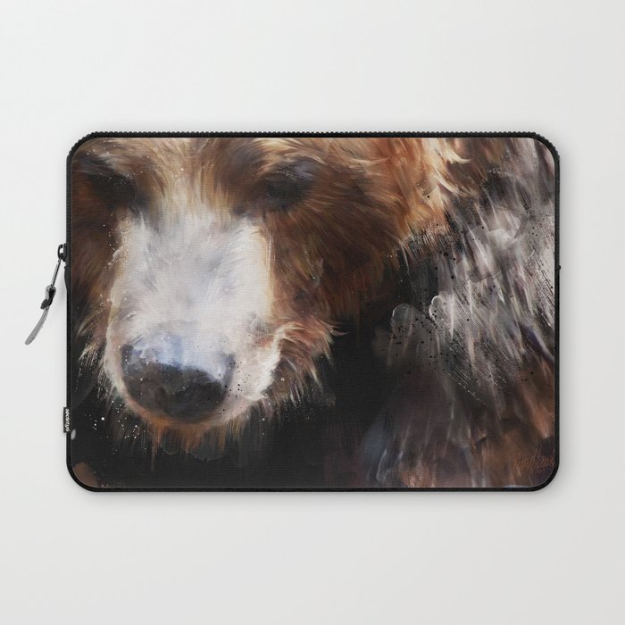 Bear // Gold Laptop Sleeve