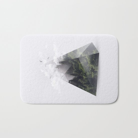 Forest triangle Bath Mat