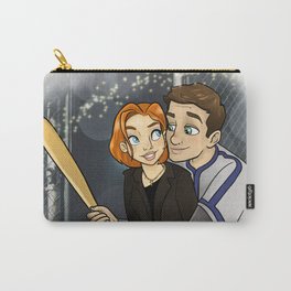 Shut up, Mulder. I'm Playing Baseball Carry-All Pouch