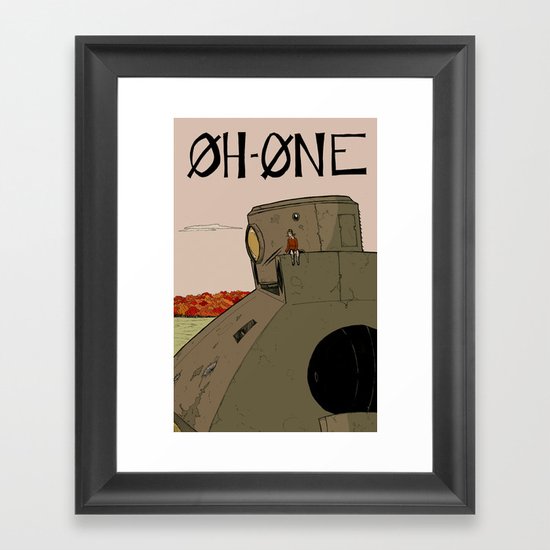 OhOne COLOR Framed Art Print
