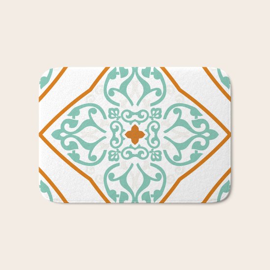 Boho Mandala II Bath Mat