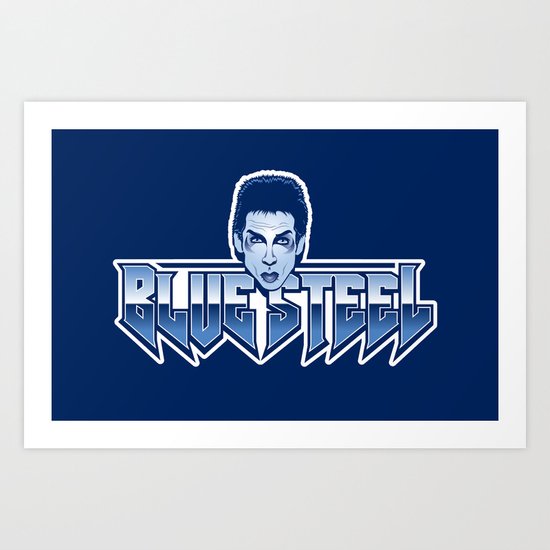 Blue Steel Art Print