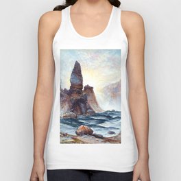 The Towers of Tower Falls, Yellowstone National Park (1875) by Thomas Moran Tank Top