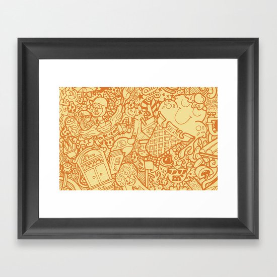 #MoleskineDaily_18 Framed Art Print