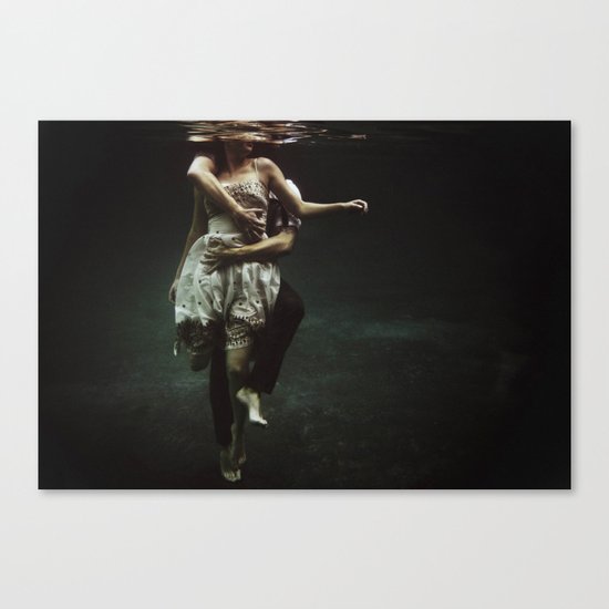 abyss of the disheartened : V Canvas Print