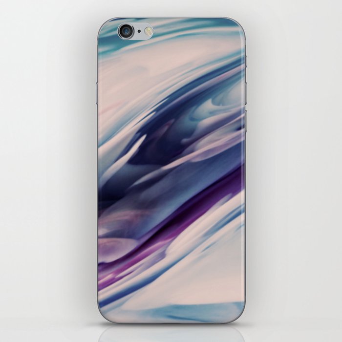 Deep Pastels Abstract Flow iPhone Skin