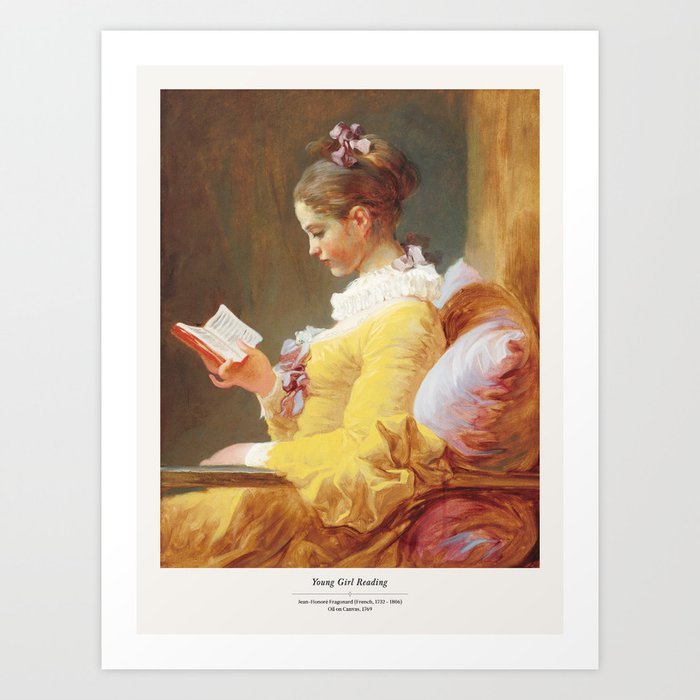 Jean Honore Fragonard Art Exhibition Print Art Print