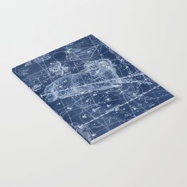 Aries sky star map Notebook