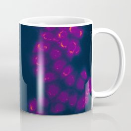 Cellular Artwork - Purple Neon Fluorescence  Mug