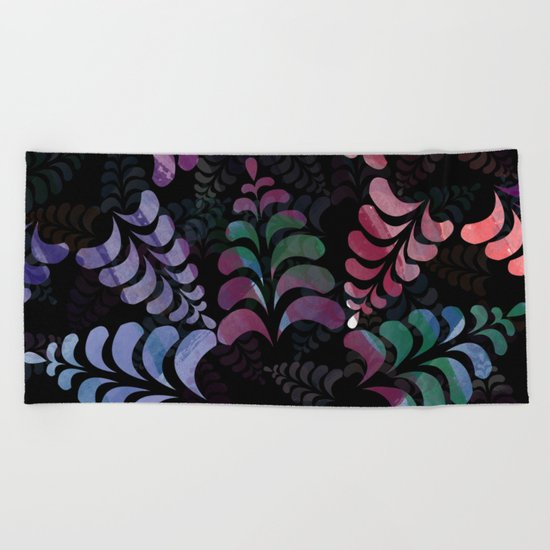 pattern 8 Beach Towel