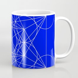 metatron's cube royal blue Coffee Mug