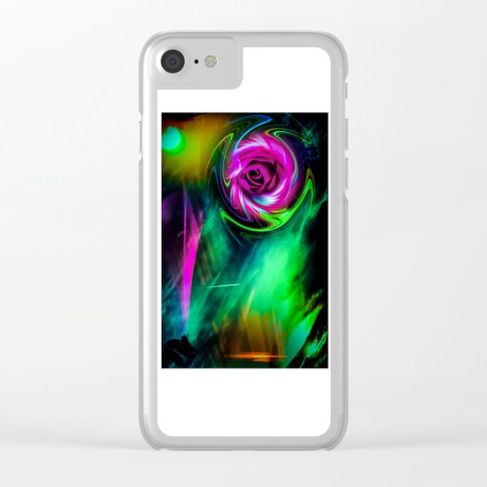 Wellness sunrise Clear iPhone Case